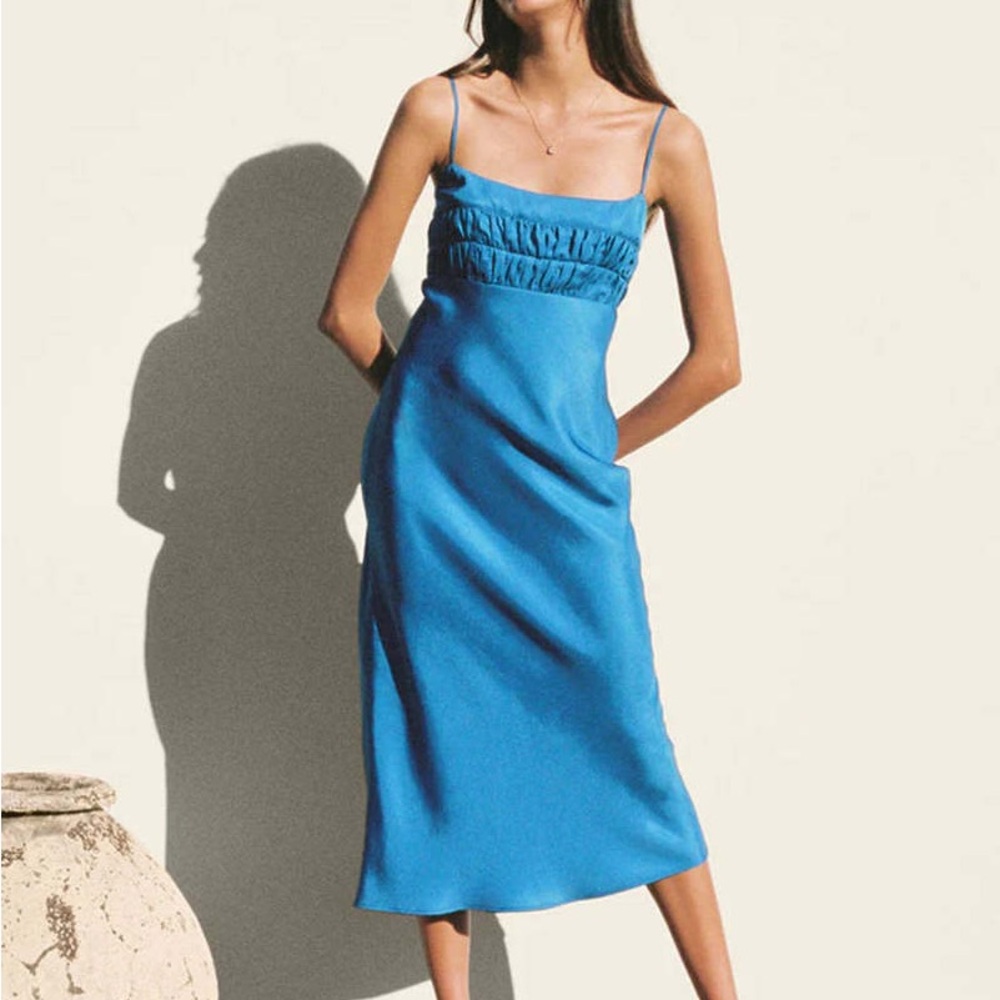 Ciao Lucia Nera Dress in Lapis - Size Extra Small XS